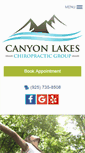 Mobile Screenshot of canyonlakeschiro.com